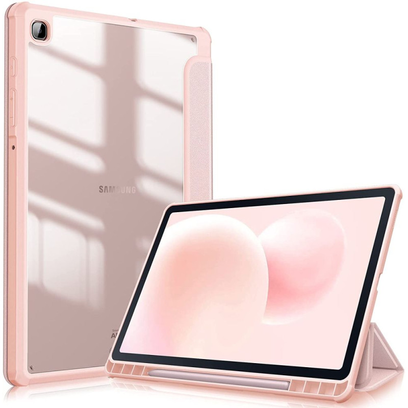 Etui Do Galaxy Tab S6 Lite 10.4 2020 / 2022 Tech-Protect Smartcase Hybrid Różowy