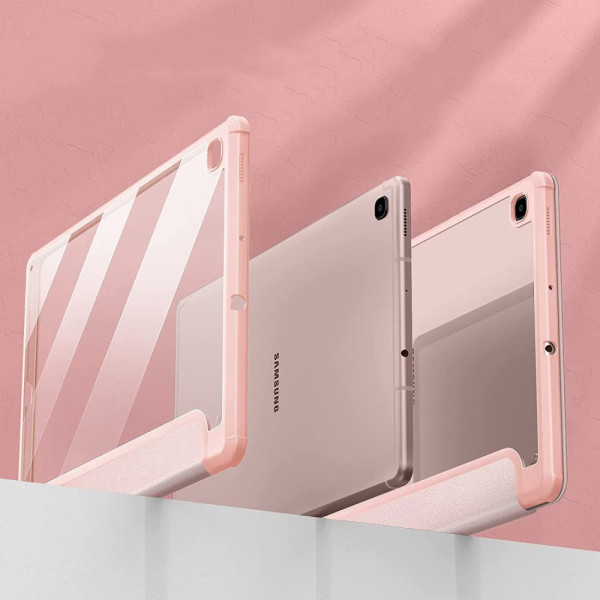 Etui Do Galaxy Tab S6 Lite 10.4 2020 / 2022 Tech-Protect Smartcase Hybrid Różowy