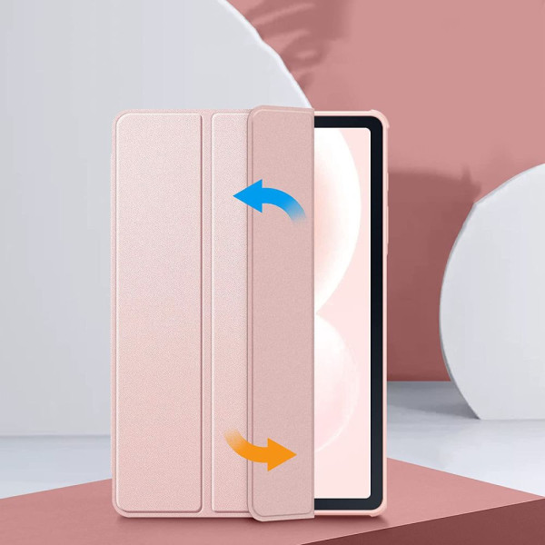 Etui Do Galaxy Tab S6 Lite 10.4 2020 / 2022 Tech-Protect Smartcase Hybrid Różowy