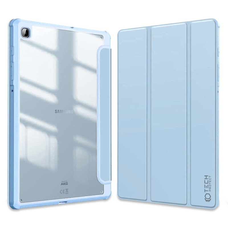 Etui Do Galaxy Tab S6 Lite 10.4 2020 / 2022 Tech-Protect Smartcase Hybrid Niebieski