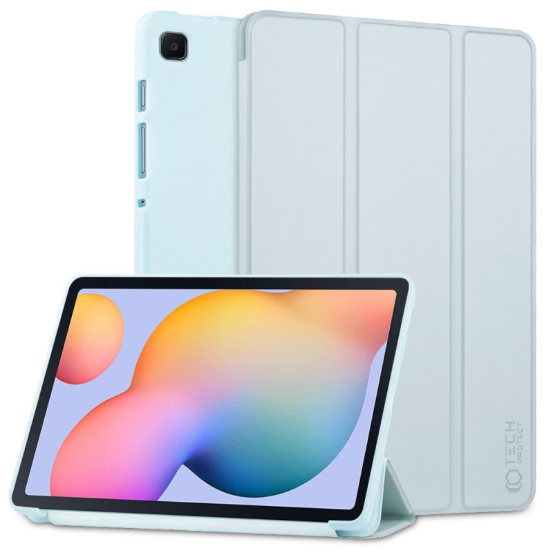 Etui Do Galaxy Tab S6 Lite 10.4 2020 / 2022 Tech-Protect Smartcase Niebieski
