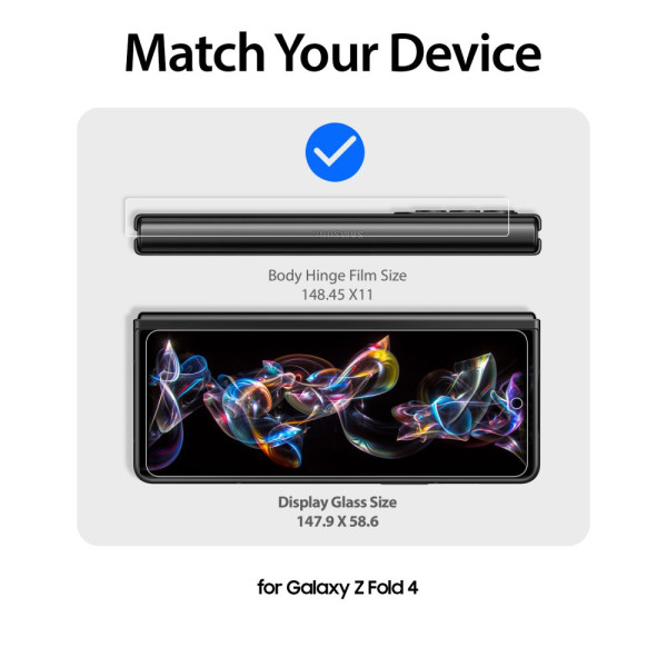 2x Szkło Hartowane Whitestone Dome Glass Galaxy Z Fold 4