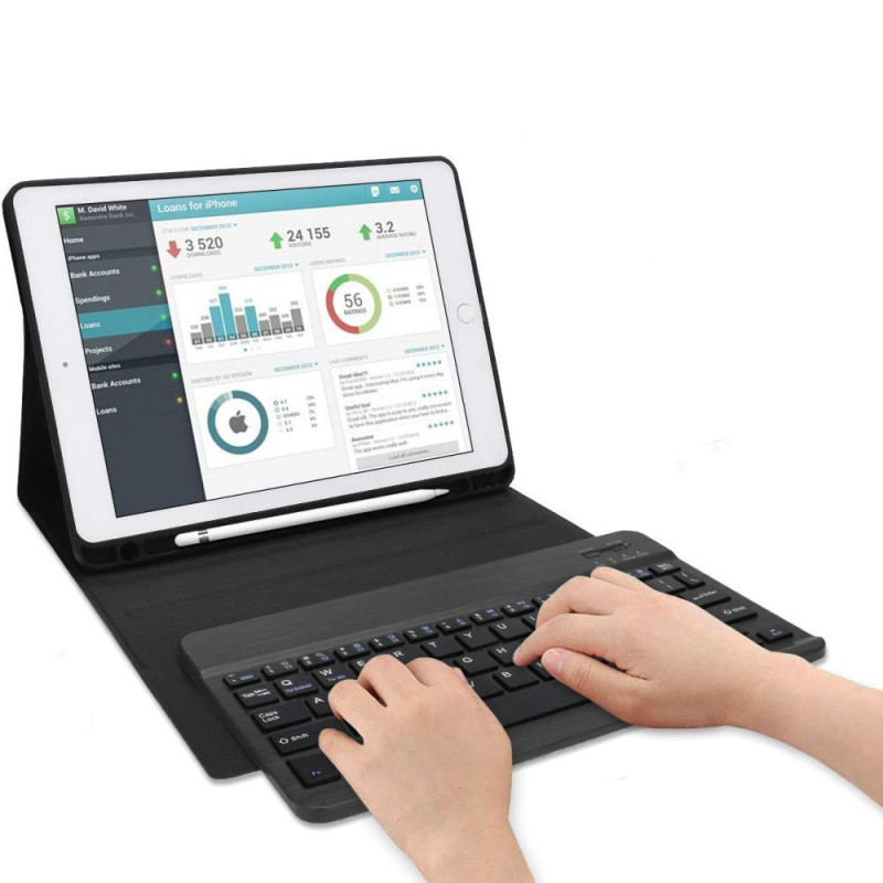 Etui Z Klawiaturą Do Galaxy Tab S6 Lite 10.4...