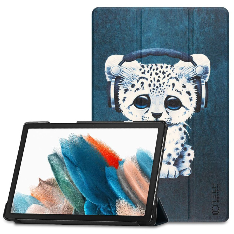 Etui Do Galaxy Tab A8 10.5 X200 / X205 Tech-Protect Smartcase Niebieski