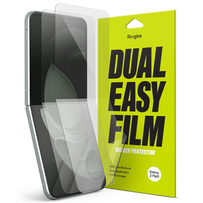 2x Folia Ochronna Ringke Dual Easy Galaxy Z Flip 4 / 5