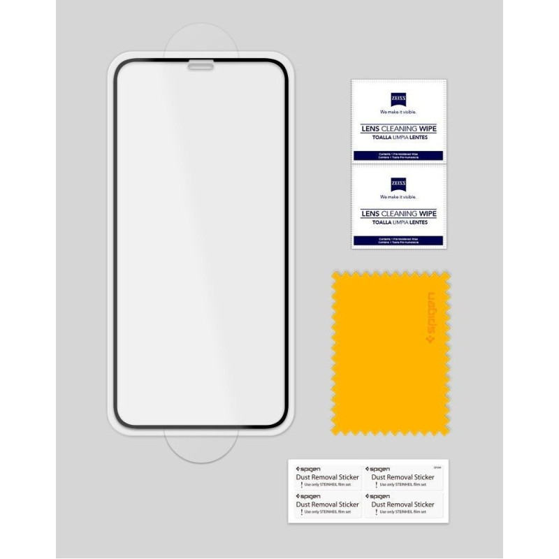 Szkło Hartowane Spigen Glass Fc iPhone X / XS /...