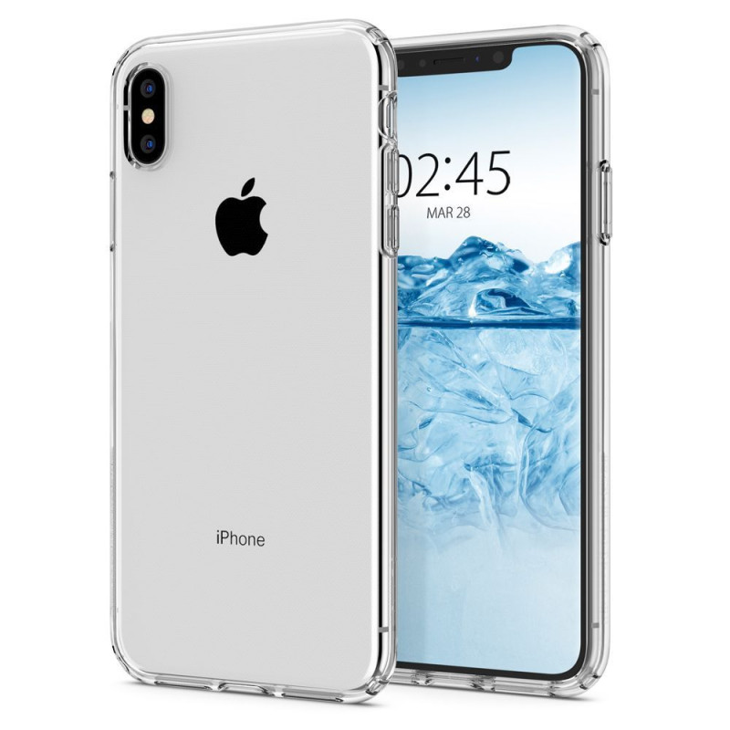 Etui Do iPhone iPhone X / XS Spigen Liquid Crystal Przezroczysty