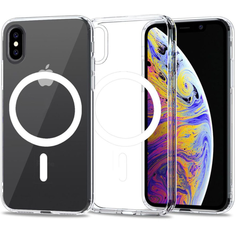 Etui Do iPhone X / XS Tech-Protect Magmat MagSafe Przezroczysty