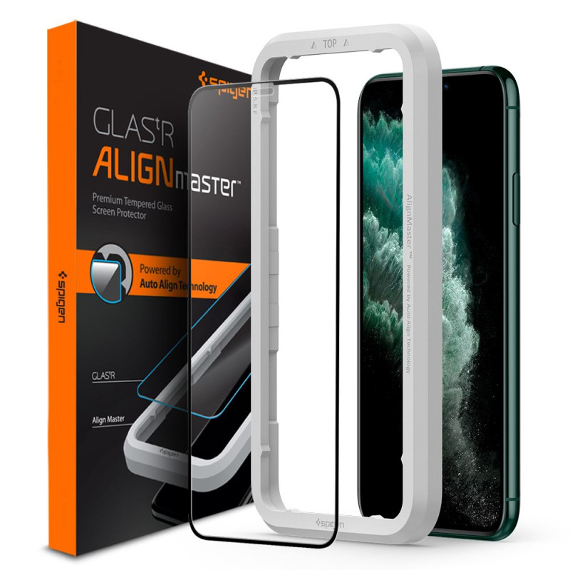 Szkło Hartowane Spigen Alm Glass Fc iPhone 11 Pro Max