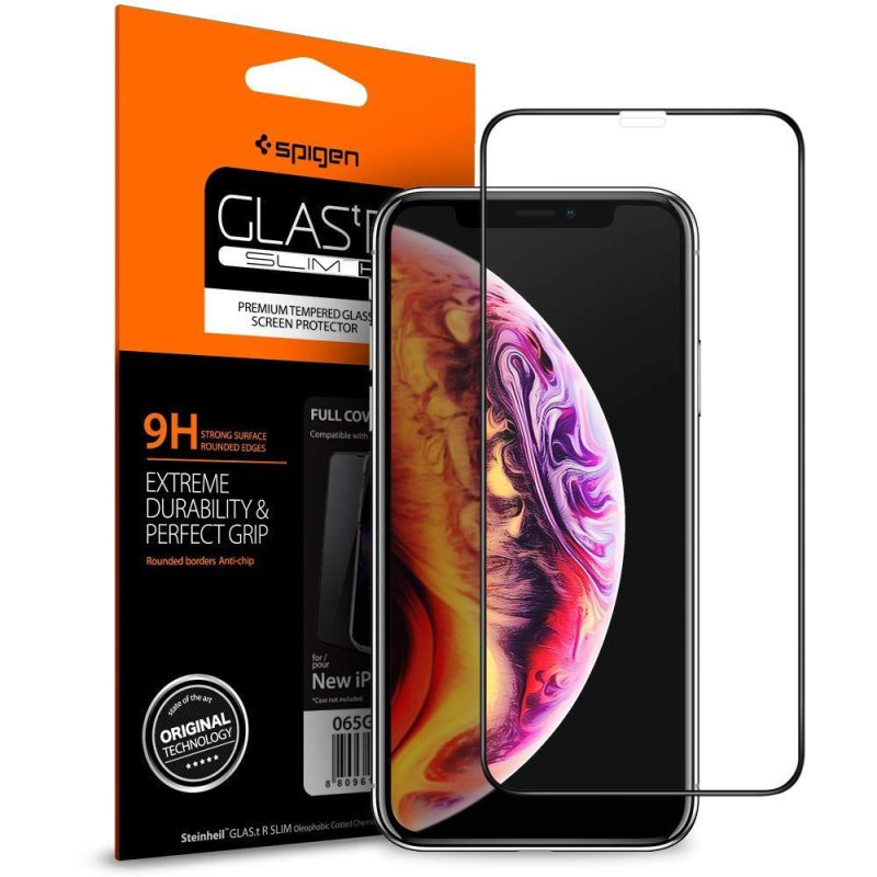Szkło Hartowane Spigen Glass Fc iPhone 11 Pro Max / XS Max