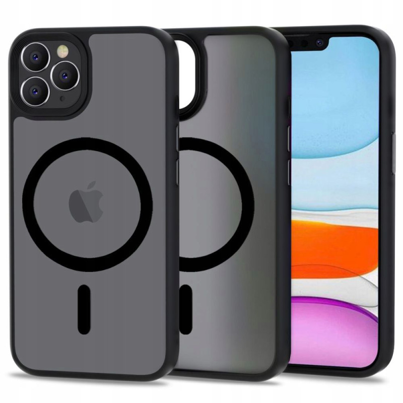 Etui Do iPhone 11 Pro Max Tech-Protect Magmat MagSafe Czarny Matowy