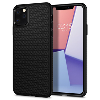 Etui Do iPhone 11 Pro Spigen Liquid Air Czarny Matowy
