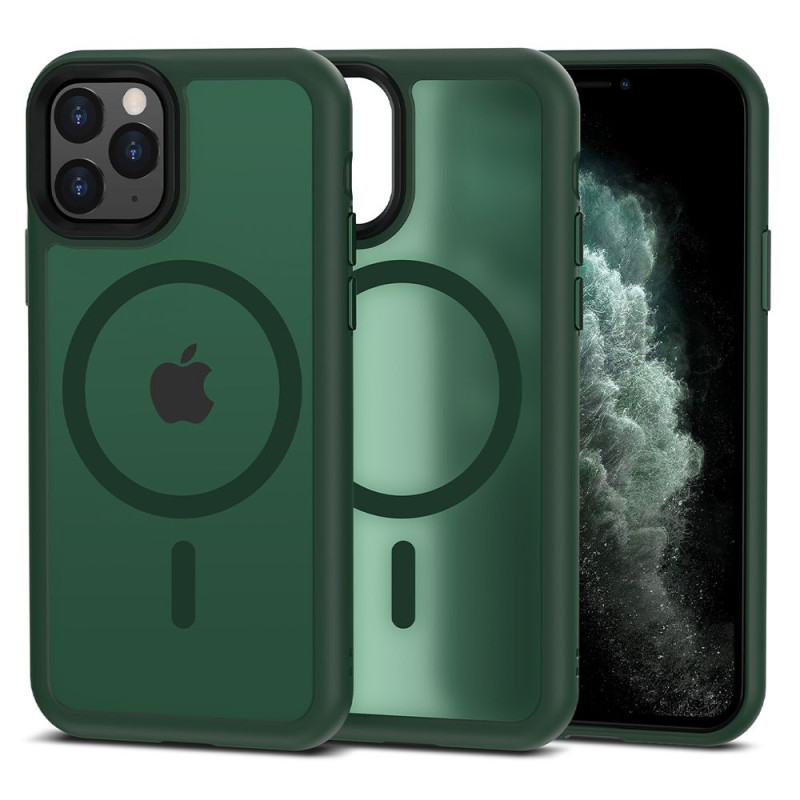 Etui Do iPhone 11 Pro Tech-Protect Magmat MagSafe Zielony Matowy