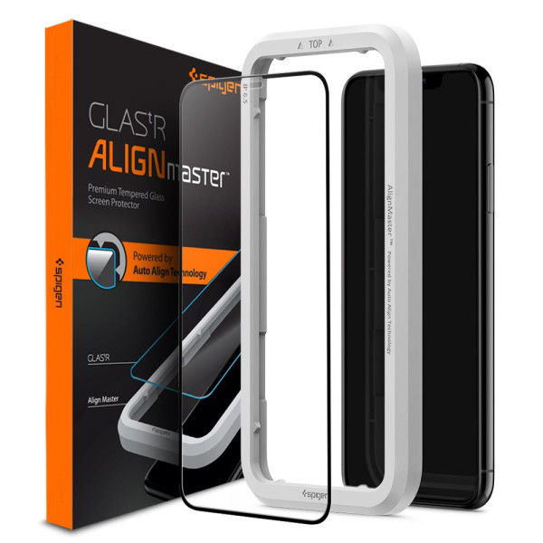 Szkło Hartowane Spigen Alm Glass Fc iPhone 11 / XR