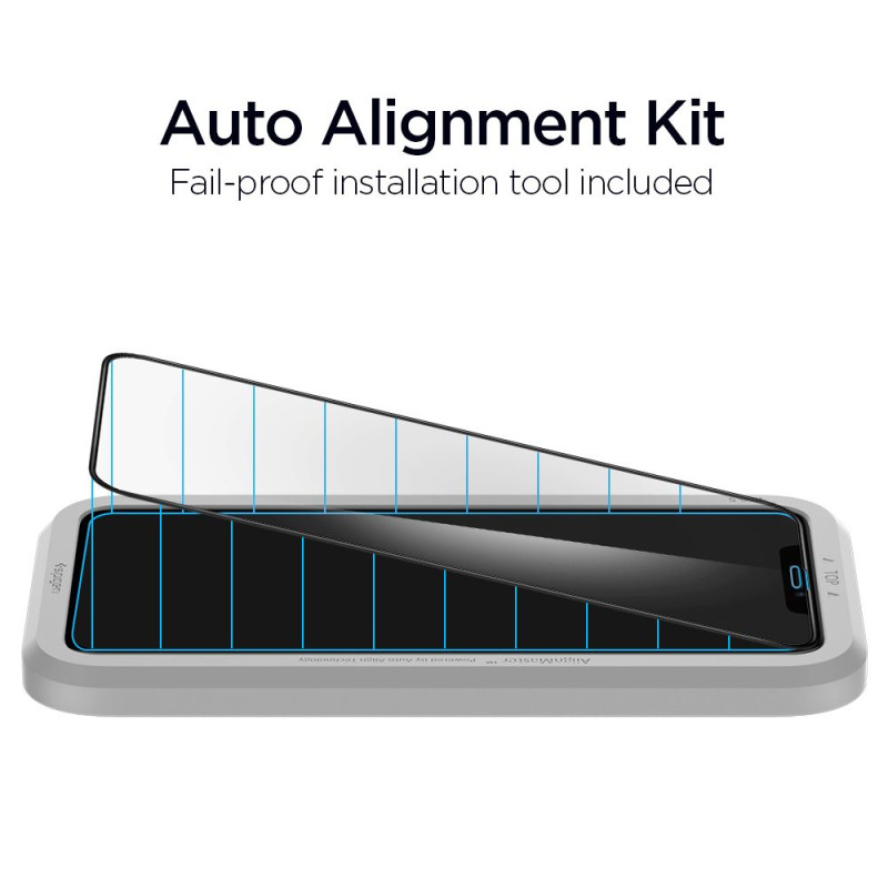 Szkło Hartowane Spigen Alm Glass Fc iPhone 11 / XR