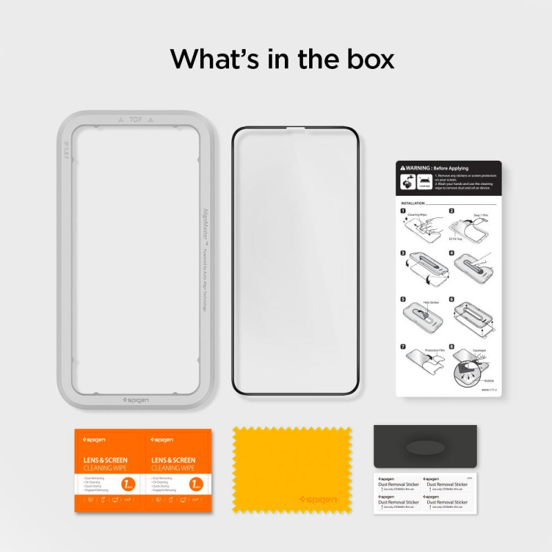 Szkło Hartowane Spigen Alm Glass Fc iPhone 11 / XR