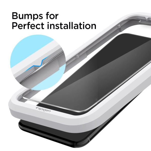 2x Szkło Hartowane Spigen Alm Glas.Tr Slim iPhone 11 / XR