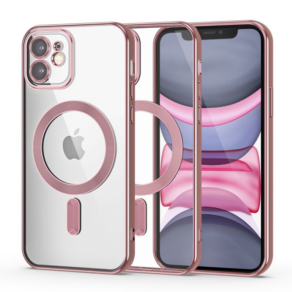Etui Do iPhone 11 Tech-Protect Magshine MagSafe Przezroczysty