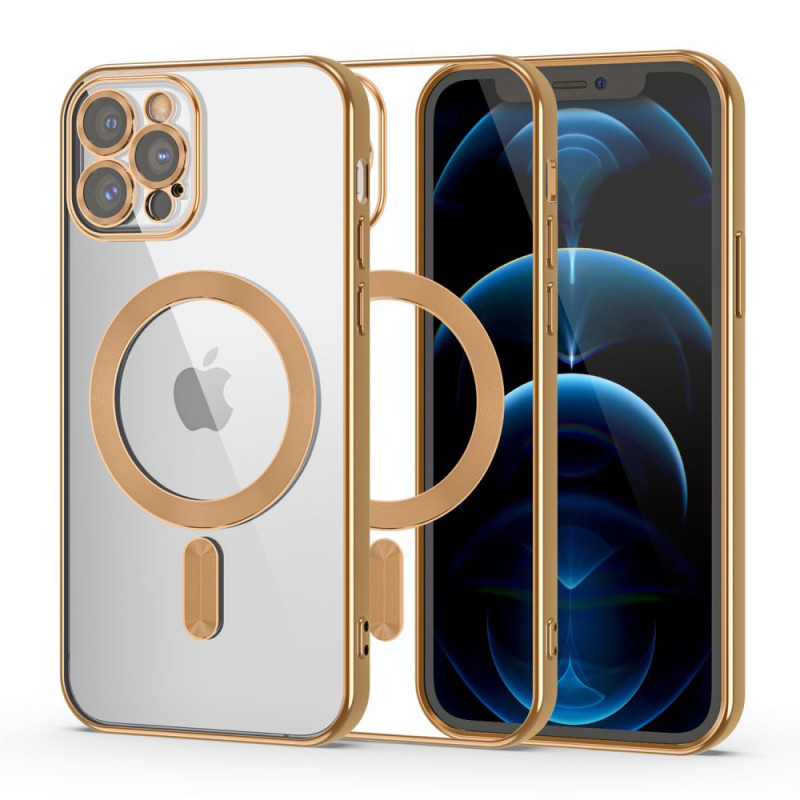 Etui Do iPhone 12 Pro Max Tech-Protect Magshine MagSafe Złoty