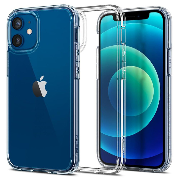 Etui Do iPhone 12 Mini Spigen Ultra Hybrid Przezroczysty