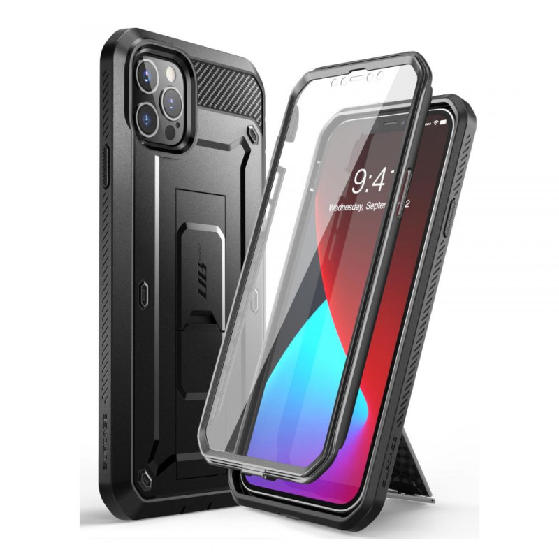 Etui Do iPhone 12 / 12 Pro Supcase Unicorn Beetle Pro Czarny