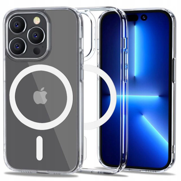 Etui Do iPhone 12 / 12 Pro Tech-Protect Magmat MagSafe Przezroczysty