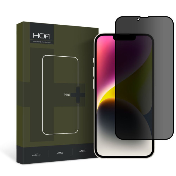 Prywatyzujące Szkło Prywatyzujące Hofi Anti Spy Glass Pro+ iPhone 13 Pro Max / 14 Plus