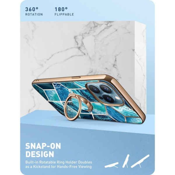 Etui Do iPhone 13 Pro Supcase Iblsn Cosmo Snap Niebieski