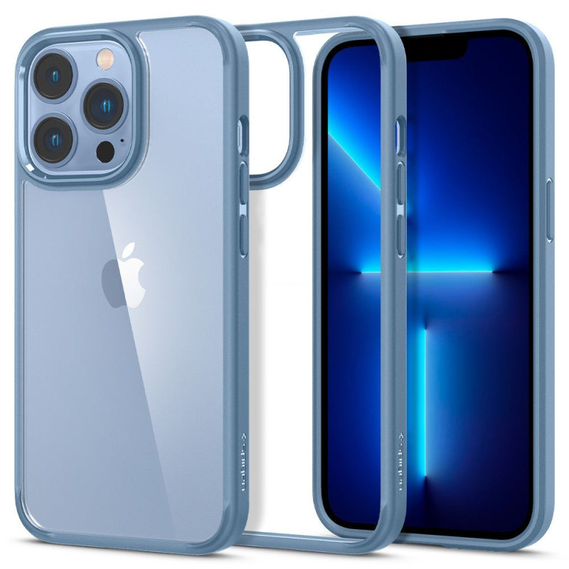 Etui Do iPhone 13 Pro Spigen Ultra Hybrid Niebieski