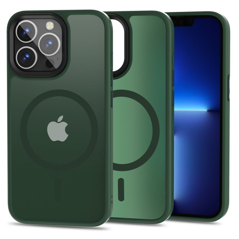 Etui Do iPhone 13 Pro Tech-Protect Magmat MagSafe Zielony Matowy