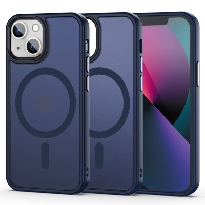 Etui Do iPhone 13 Mini Tech-Protect Magmat MagSafe Niebieski Matowy