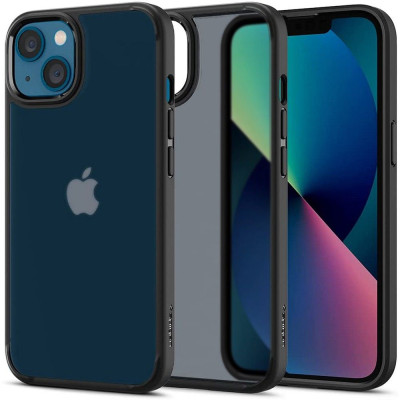 Etui Do iPhone 13 Spigen Ultra Hybrid Czarny Matowy