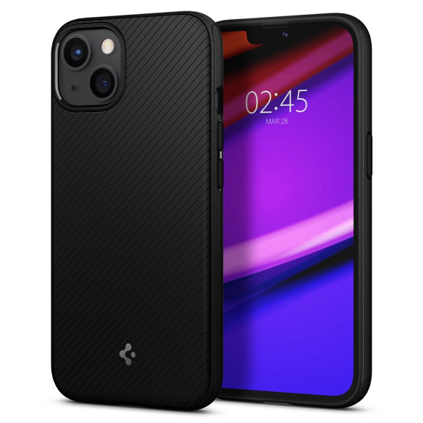 Etui Do iPhone 13 Spigen Mag Armor MagSafe Czarny Matowy