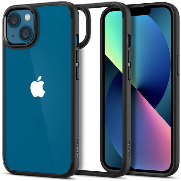 Etui Do iPhone 13 Spigen Ultra Hybrid Czarny Matowy