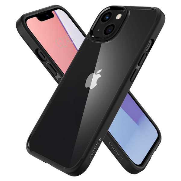 Etui Do iPhone 13 Spigen Ultra Hybrid Czarny Matowy
