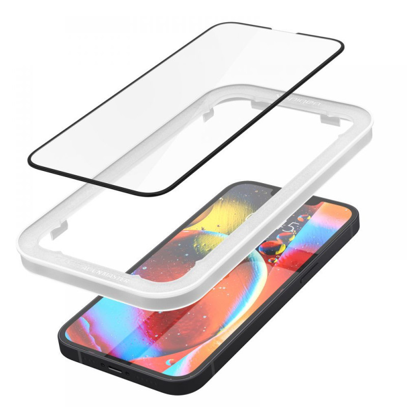 Szkło Hartowane Spigen Alm Glass Fc iPhone 13 /...