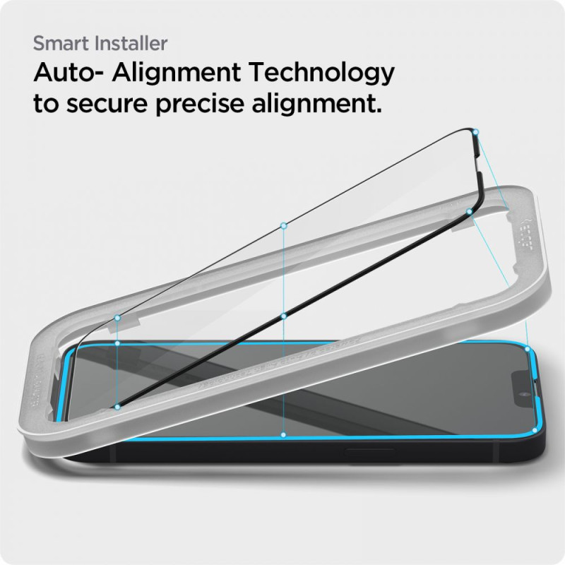 2x Szkło Hartowane Spigen Alm Glass Fc iPhone...