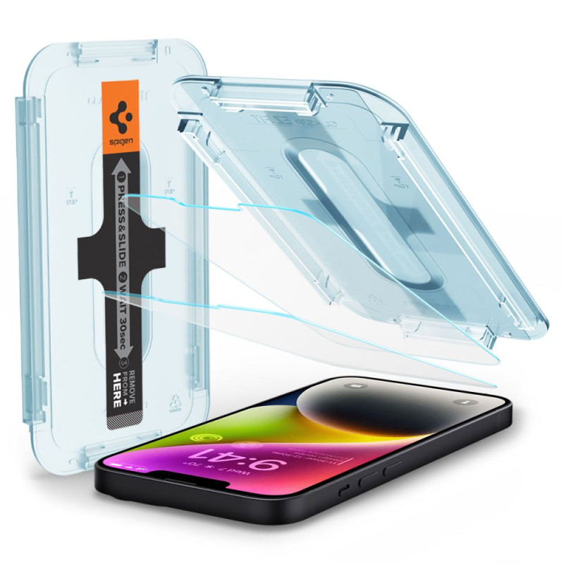 2x Szkło Hartowane Spigen Glas.Tr " Ez Fit "...