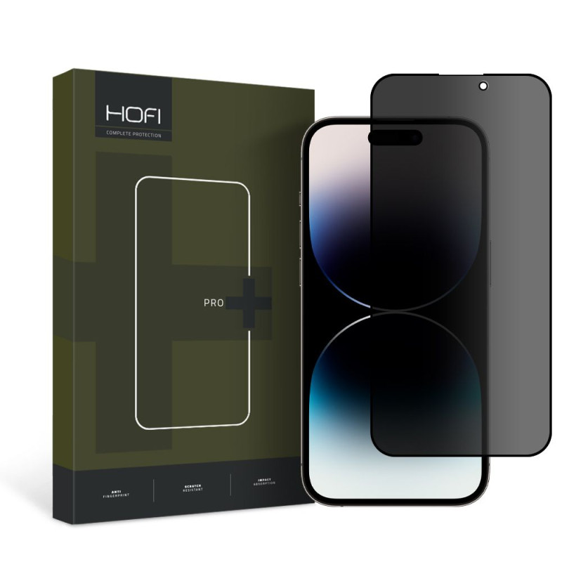Prywatyzujące Szkło Prywatyzujące Hofi Anti Spy Glass Pro+ iPhone 14 Pro Max