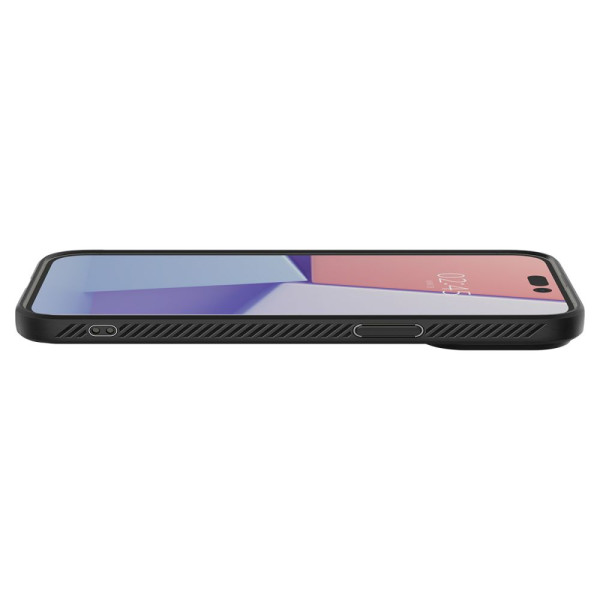 Etui Do iPhone 14 Pro Max Spigen Liquid Air Czarny Matowy