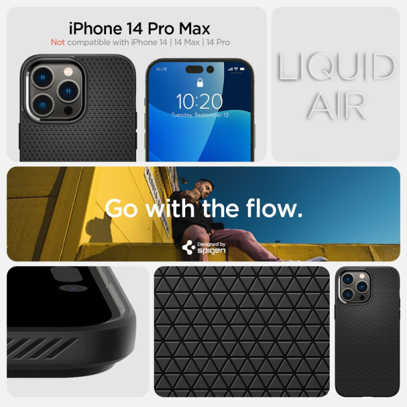 Etui Do iPhone 14 Pro Max Spigen Liquid Air...