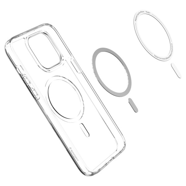 Etui Do iPhone 14 Pro Spigen Ultra Hybrid Mag MagSafe Biały