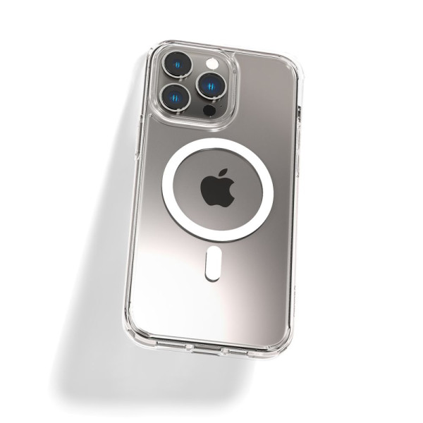 Etui Do iPhone 14 Pro Spigen Ultra Hybrid Mag MagSafe Biały