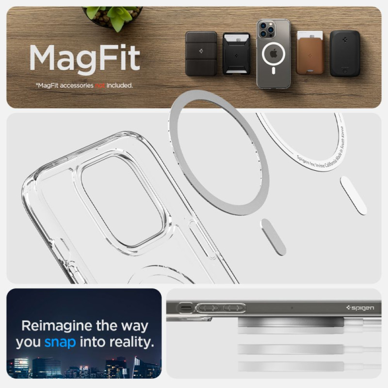 Etui Do iPhone 14 Pro Spigen Ultra Hybrid Mag...