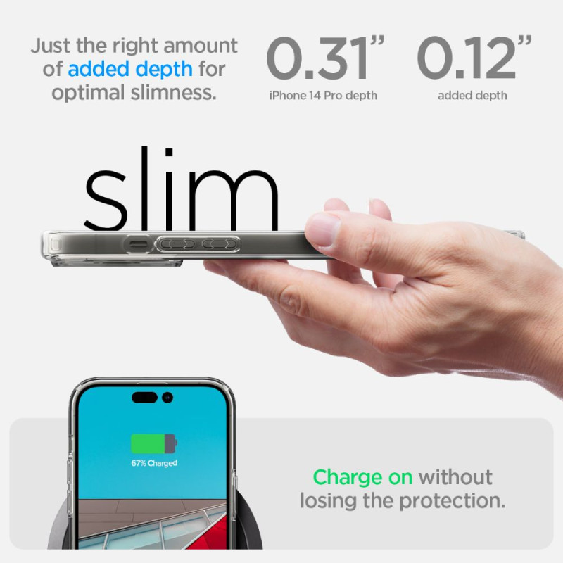 Etui Do iPhone 14 Pro Spigen Ultra Hybrid Mag...