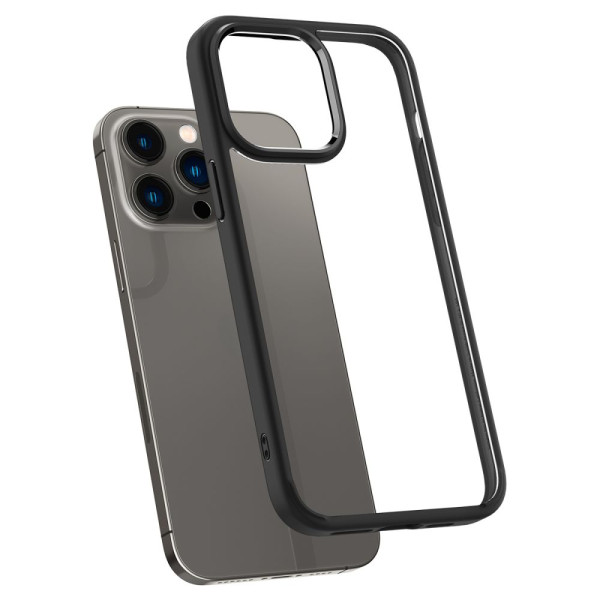 Etui Do iPhone 14 Pro Spigen Ultra Hybrid Czarny Matowy