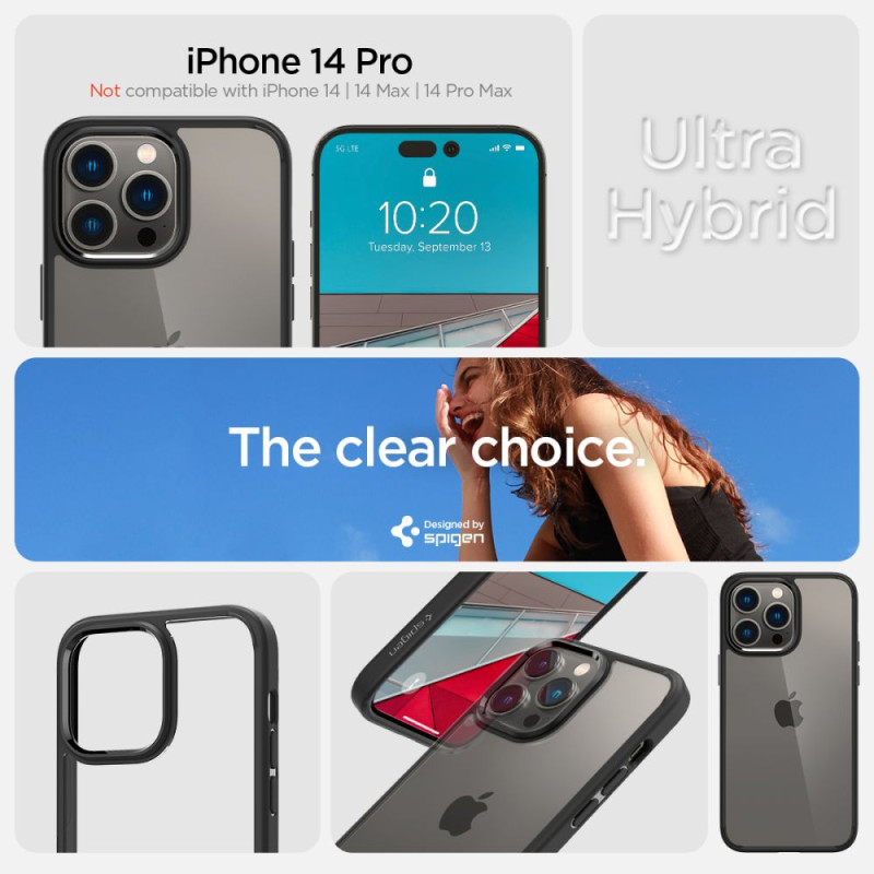 Etui Do iPhone 14 Pro Spigen Ultra Hybrid...