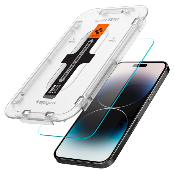 2x Szkło Hartowane Spigen Glas.Tr " Ez Fit " iPhone 14 Pro