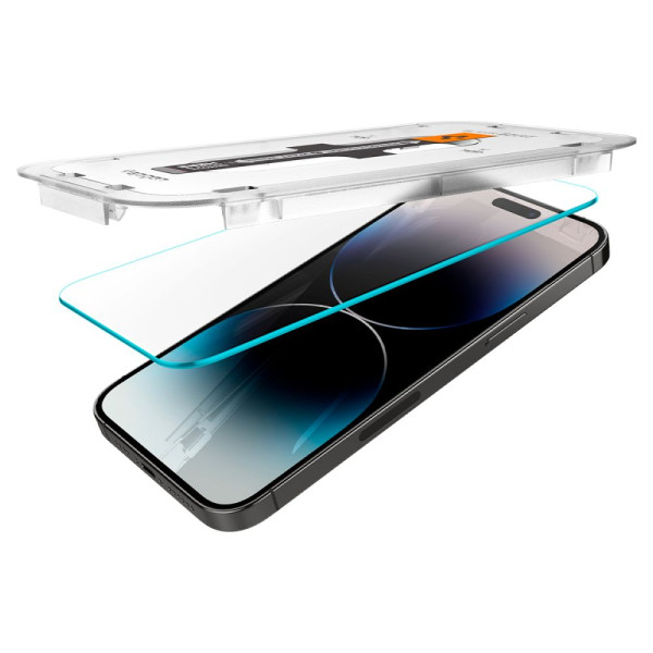 2x Szkło Hartowane Spigen Glas.Tr " Ez Fit " iPhone 14 Pro