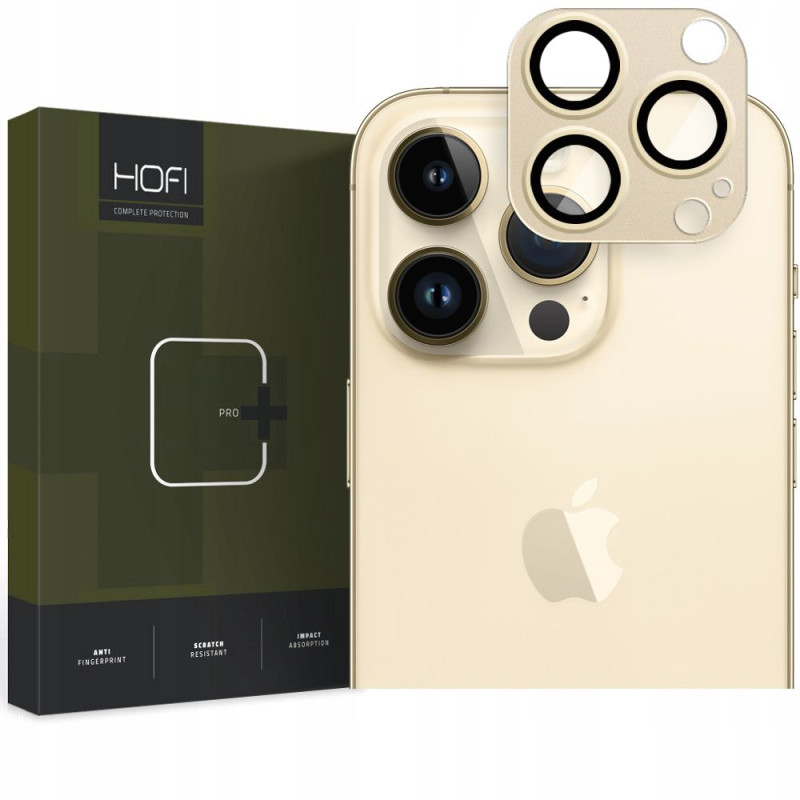 Osłona Aparatu Hofi Fullcam Pro+ iPhone 14 Pro / 14 Pro Max Złoty